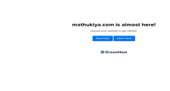 Desktop Screenshot of mathukiya.com