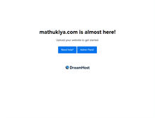 Tablet Screenshot of mathukiya.com